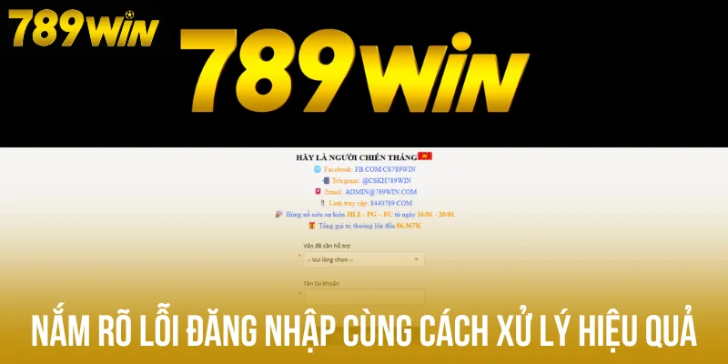 Nắm rõ lỗi đăng nhập cùng cách xử lý hiệu quả Nắm rõ lỗi đăng nhập cùng cách xử lý hiệu quả